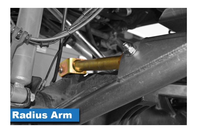 MetalCloak Lock-N-Load, Bolt-On Long Arm Suspension System 3.5"/4.5", Wrangler JL