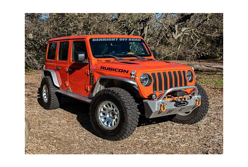 GenRight Narrow Front Tube Fenders; Wrangler JL & Gladiator JT