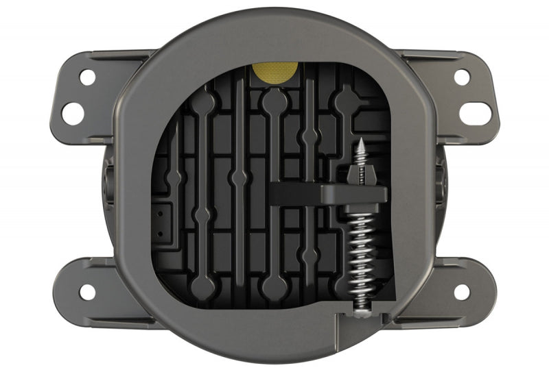 JW Speaker 6145 LED J2 Series Wrangler JK LED Fog Lights; Pair - Rear View