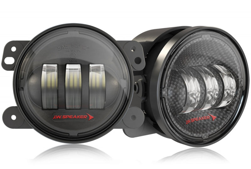 JW Speaker 6145 LED J2 Series LED Fog Lights; Wrangler JK
