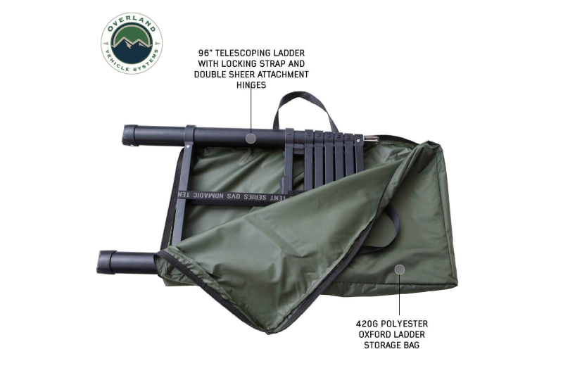 OVS HD Nomadic N2E: 2-Person Soft Top Tent, Grey & Green