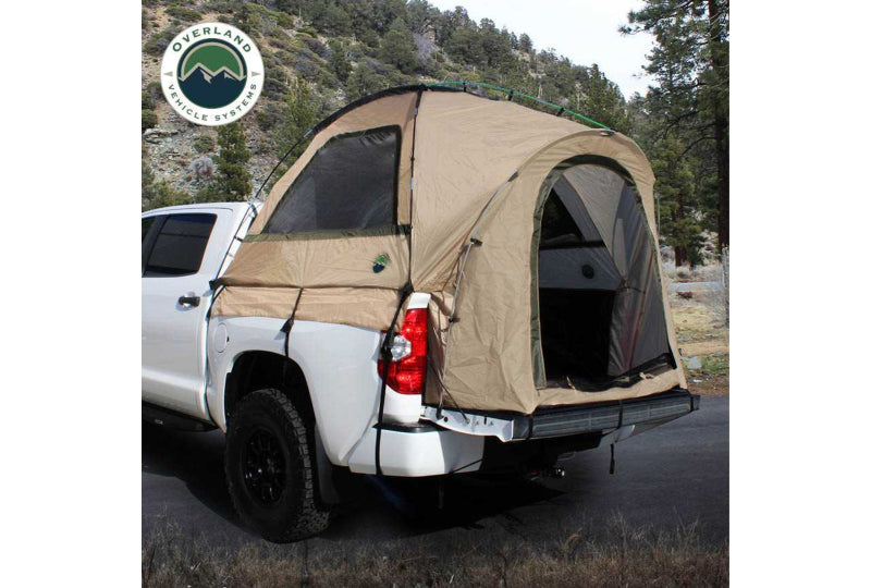 OVS LD TACT Mid-Size 5.0' Bed Tent: Tan with Green Fly