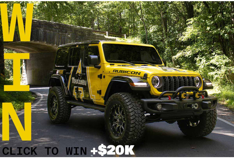 2024 Jeep JLUR Black - RubiTrux and ASU Raffle Jeep - Winner Picked