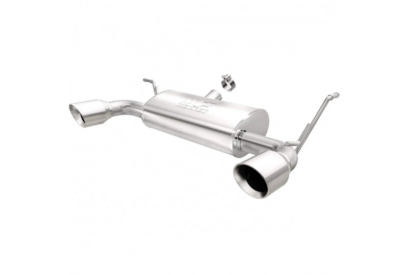 MagnaFlow 15178; Street Series Axle-Back Exhaust; Wrangler JK