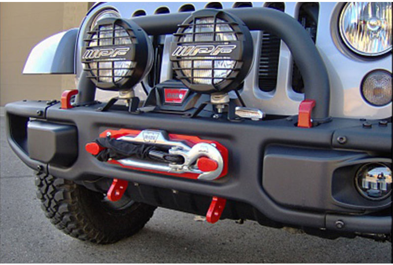 Maximus-3 Winch Mount; Wrangler JK Rubicon Recon, Hard Rock, 10A