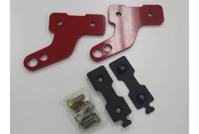 Maximus-3 Jeep Wrangler JK Universal Rear D-Ring Tow Loops Red