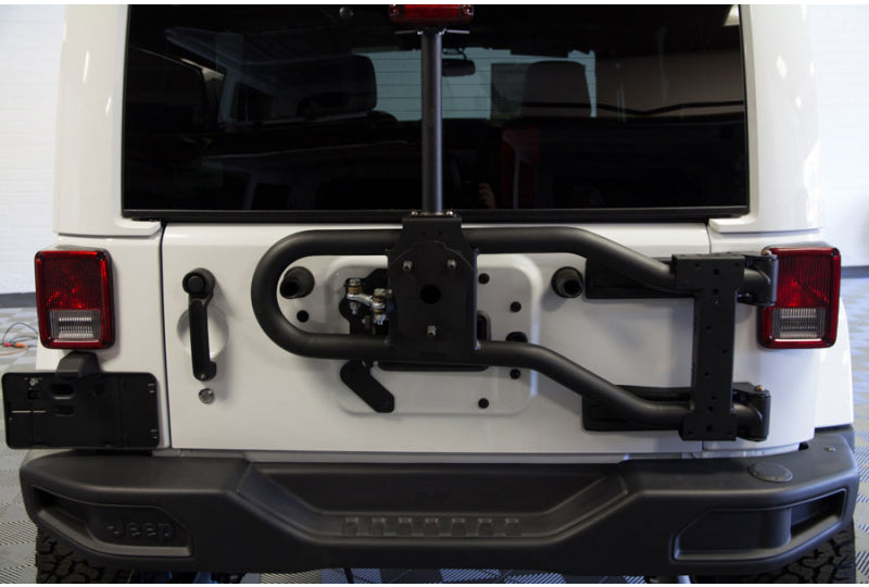 Maximus-3 Modular Rear Tire Carrier; Wrangler JK