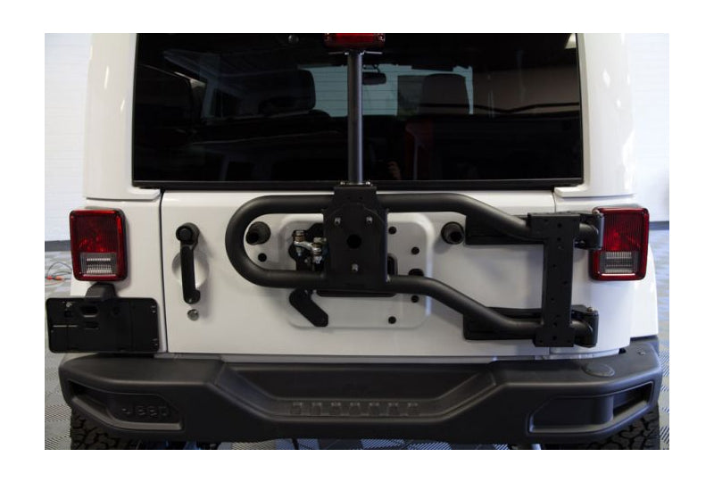 Maximus-3 Modular Rear Tire Carrier; Wrangler JK