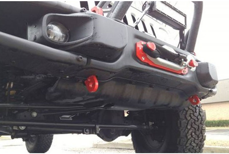 Maximus-3 Jeep Wrangler JK Tow Loops - Mounted