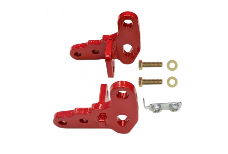 Maximus-3 Wrangler JL Rear Closed Tow Loops Red