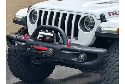 Maximus-3 SLP Hoop, Black; Wrangler JL & Gladiator JT w/ Steel Bumper Group