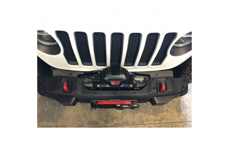 Maximus-3 Zeon/Superwinch Filler Trim Plates; Wrangler JL & Gladiator JT w/ Steel Bumper Group