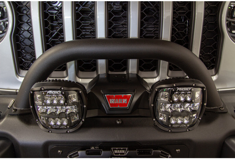 Maximus-3 SLP Hoop w/ Reinforcement Bracket, Black; Wrangler JL & Gladiator JT w/ Steel Bumper Group