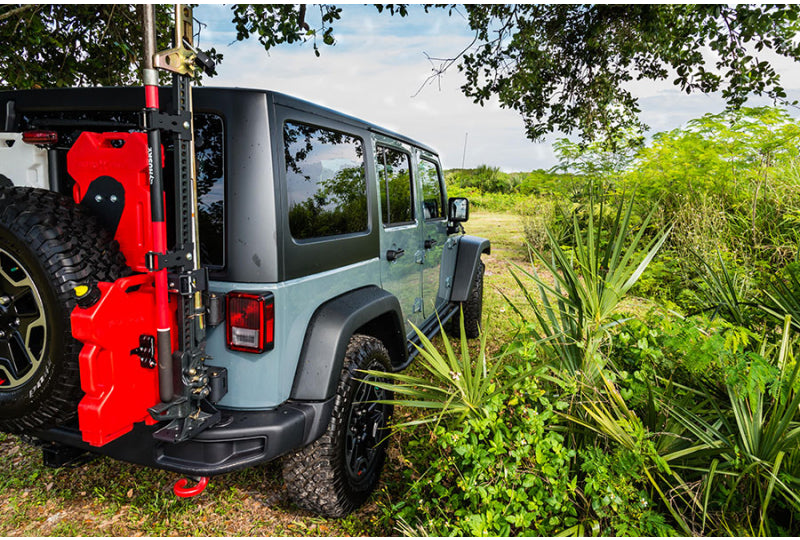 Maximus-3 Modular Rear Tire Carrier; Wrangler JK