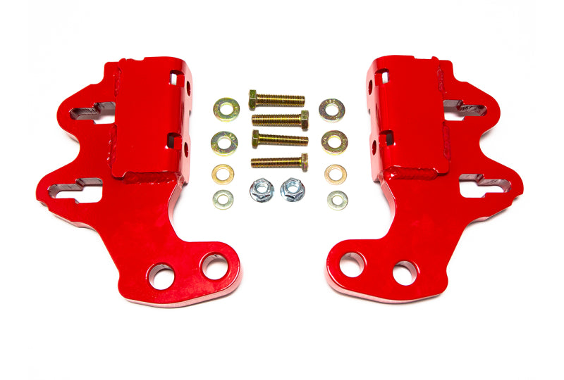 Maximus-3 Front Tow Loop Package, Red; Wrangler JL & Gladiator JT w/ Steel Bumper Group