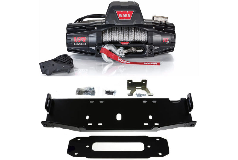 Maximus-3 Warn VR EVO 10s Recon, Hard Rock, 10A JK Winch Mount Package