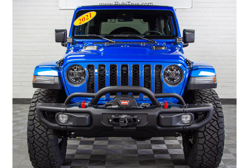 Maximus-3 Winch Mount; Wrangler JL & Gladiator JT w/ Steel Bumper Group