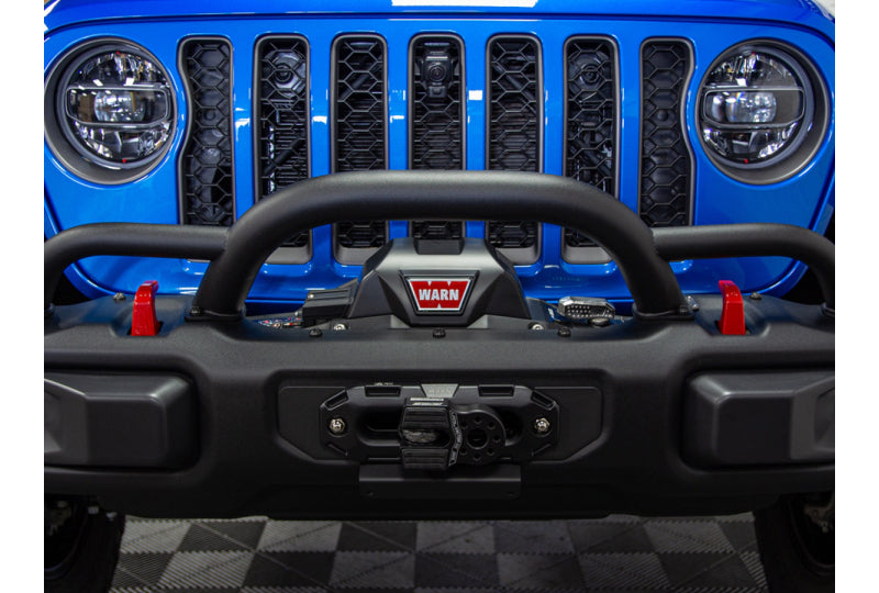 Maximus-3 Winch Mount; Wrangler JL & Gladiator JT w/ Steel Bumper Group