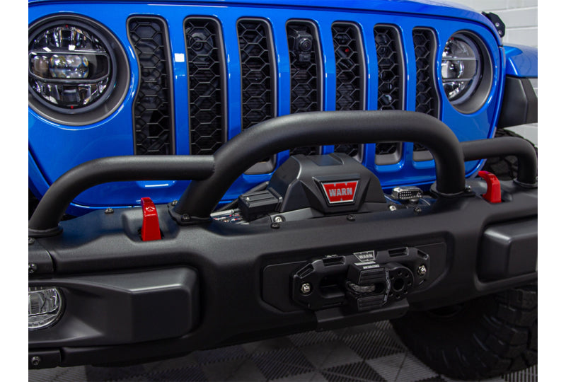 Maximus-3 Winch Mount; Wrangler JL & Gladiator JT w/ Steel Bumper Group