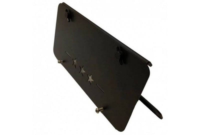 Maximus-3 Front License Plate Stealth Skid Plate Mount; Wrangler JL & Gladiator JT w/ Steel Bumper Group