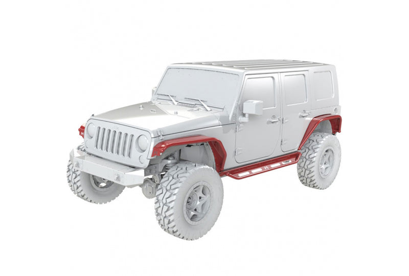 Metalcloak JK Full Overland System - 2 Door - Powdercoated