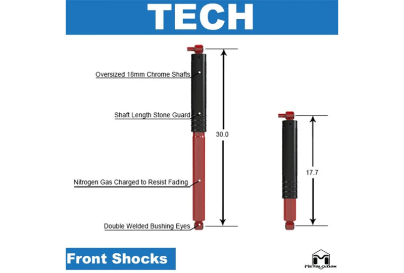 MetalCloak Game-Changer Suspension 2.5"/3.5"; Wrangler JL 4xe Hybrid