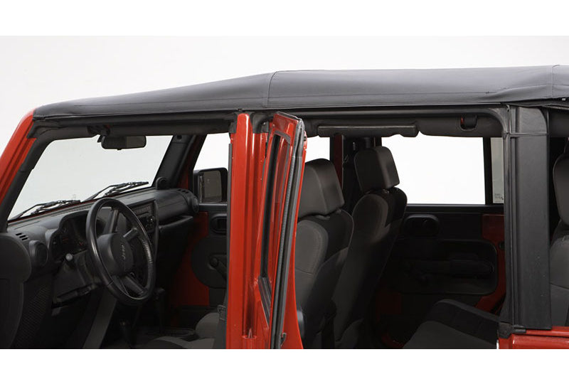 Bestop Sailcloth Replace-a-Top for Jeep Wrangler JK Unlimited (4-Door) - Up Close 3