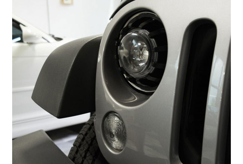 Morimoto SUPER7 BI-LED Headlights; Pair