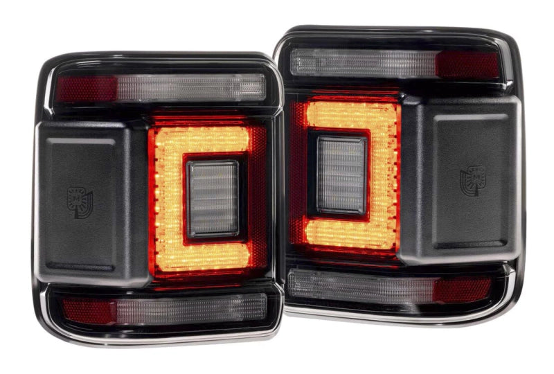 Morimoto XB LED Low Profile Smoked Tail Lights; Wrangler JL