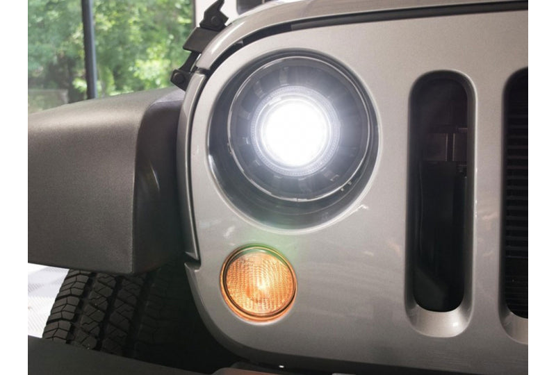 Morimoto SUPER7 BI-LED Headlights; Pair