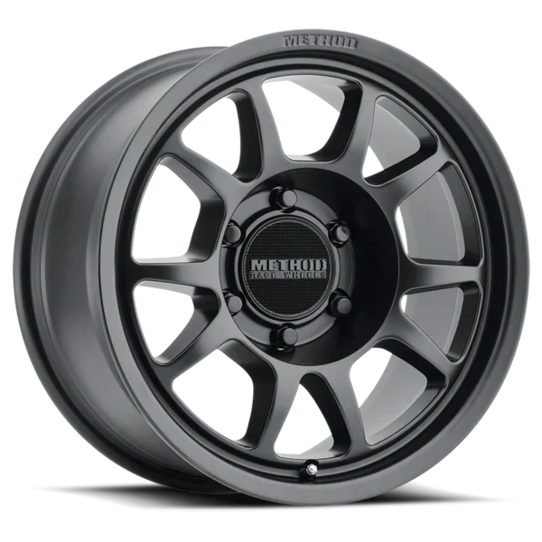 Method MR702 Trail Series 702, Matte Black 17x8.5 w/ 4.75in Backspace for Jeep JK, JL & Gladiator JT