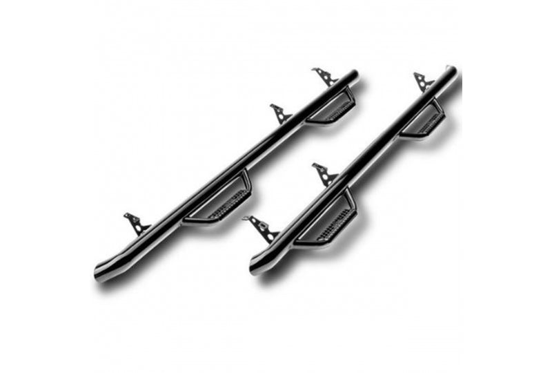 N-FAB Jeep JLU Nerf Step System Gloss Black