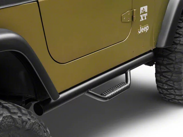 NFab-J9746-TX Jeep TJ Nerf Bars