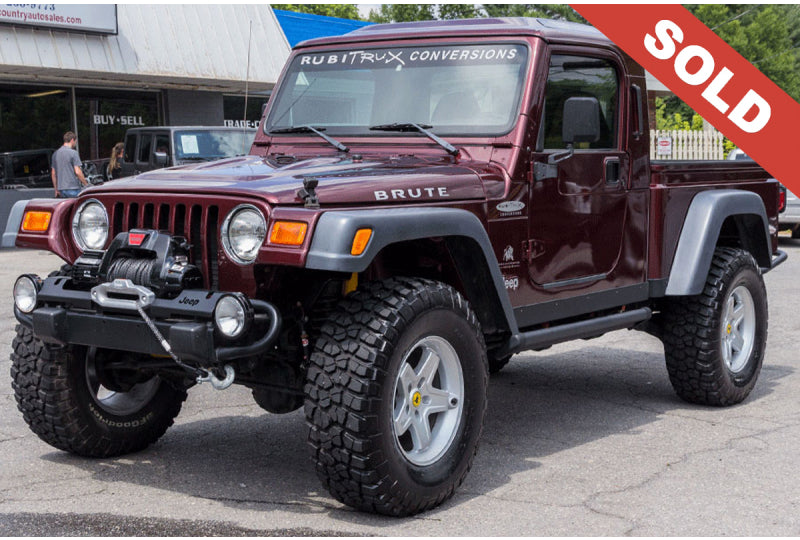 2002 Jeep Wrangler Sport Brute Conversion For Sale - SOLD