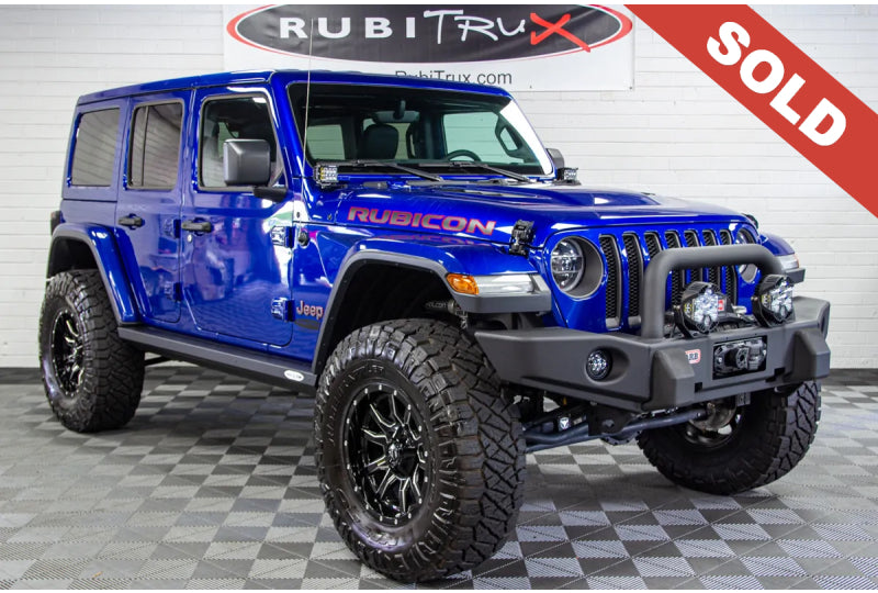 2020 Jeep Wrangler JL Unlimited Rubicon Ocean Blue Metallic - SOLD