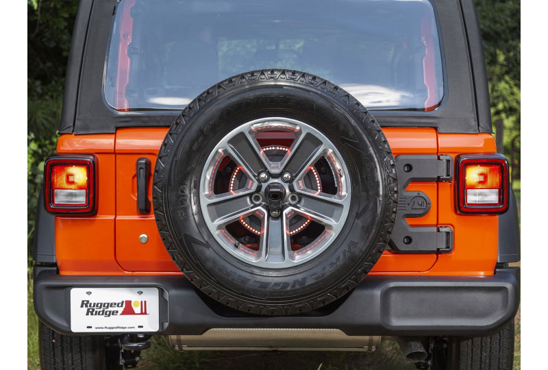 Rugged Ridge 11546.56 Spartacus HD Tire Carrier Hinge Casting; Wrangler JL