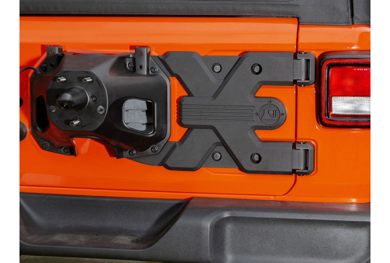 Rugged Ridge 11546.56 Spartacus HD Tire Carrier Hinge Casting; Wrangler JL