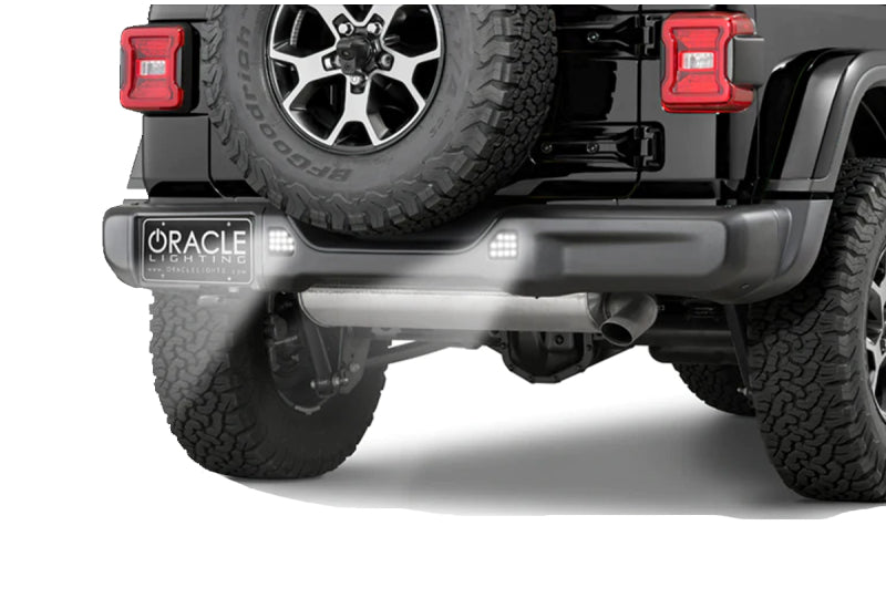 Oracle Lighting Rear Bumper LED Reverse Lights; Wrangler JL