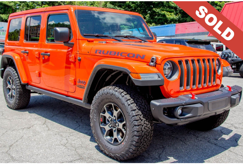 2018 Jeep Wrangler Rubicon Unlimited JL Punk'n Metallic - SOLD