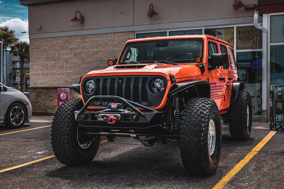 Poison Spyder Front JL/JT BRUISER Bumper (Black)