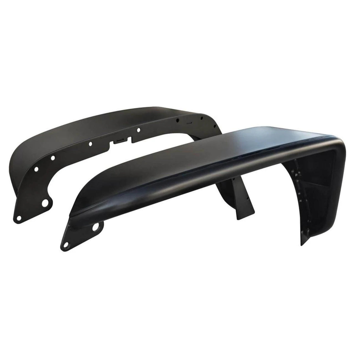 Poison Spyder Front JL/JT CRUSHER Flares (Black)