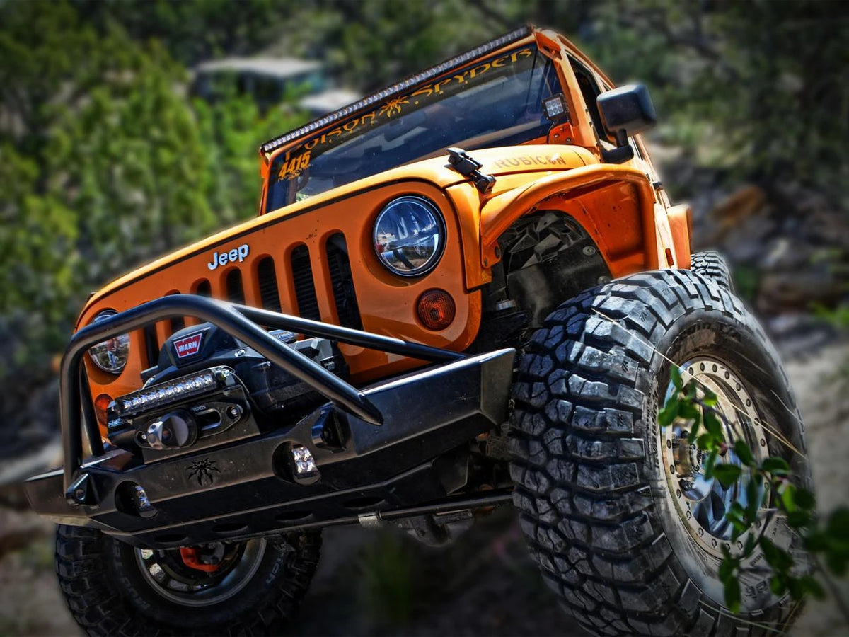 Poison Spyder Front JK BRAWLER-MID Bumper (Black)