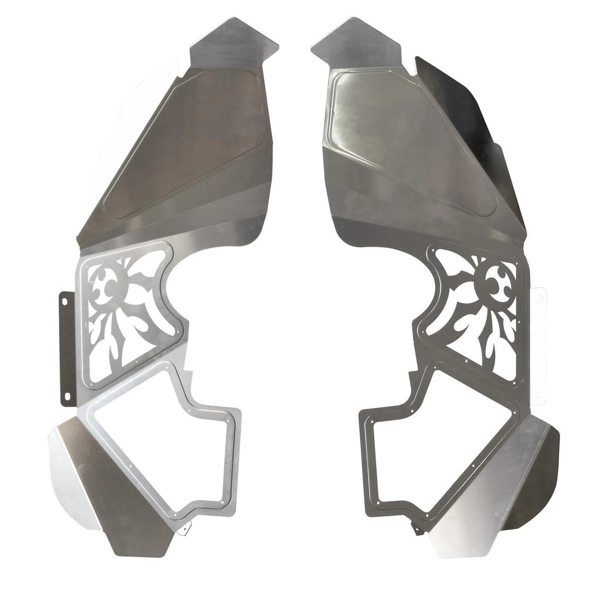 Poison Spyder Front JK Vented Inner Fenders (Raw)
