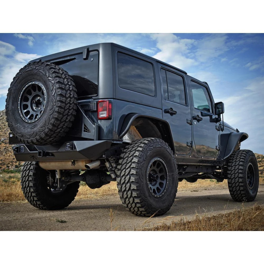 Poison Spyder Rear JK CRUSHER Flares (Black)