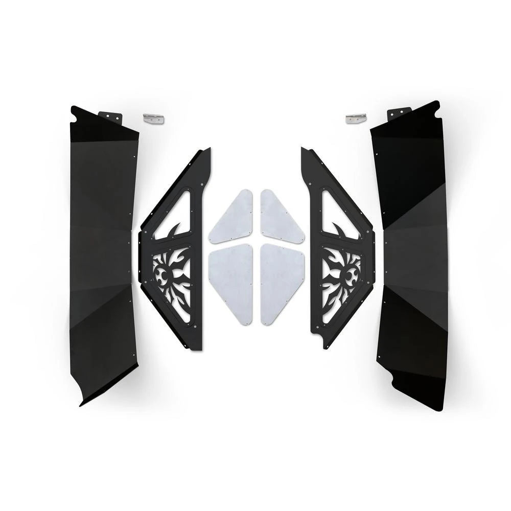 Poison Spyder Rear JK Inner Fenders (Black)