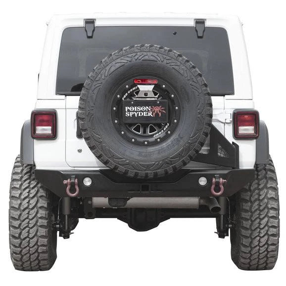 Poison Spyder Rear JL BRUISER & CRAWLER Tire Carrier (Black)