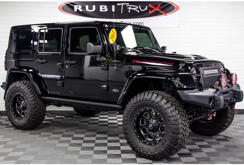 Pre-Owned 2013 Jeep Wrangler Rubicon Unlimited HEMI AEV JK 350 Conversion Black