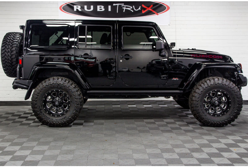 2013 Jeep Wrangler Rubicon Unlimited HEMI AEV JK 350 Conversion Black - SOLD