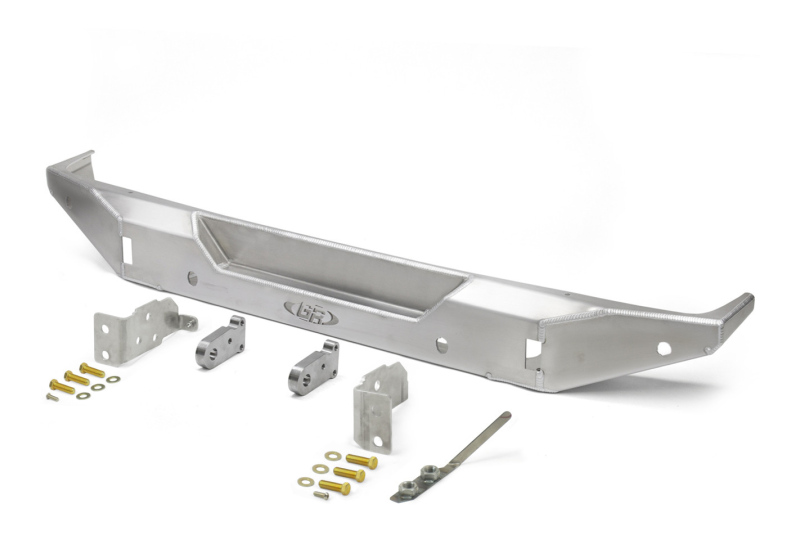 GenRight Rear Bumper (For Factory Receiver Hitch); Wrangler JL