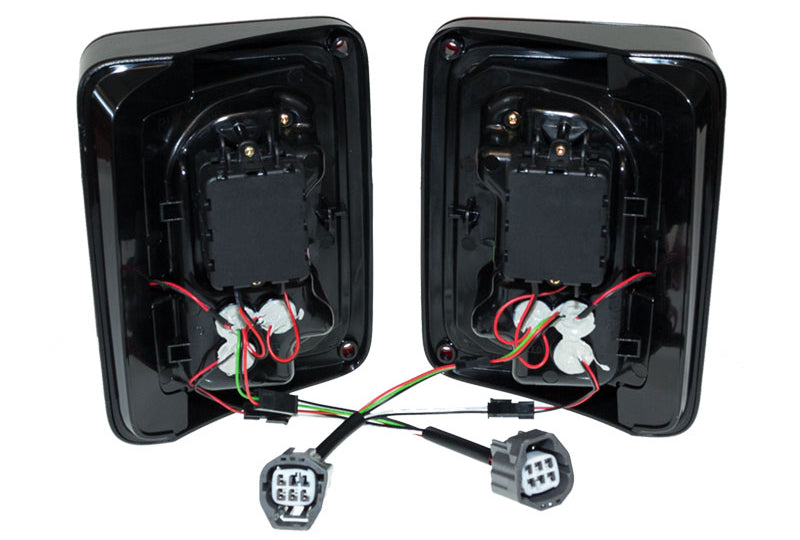 Recon 264234 LED Tail Lights; Jeep Wrangler JK